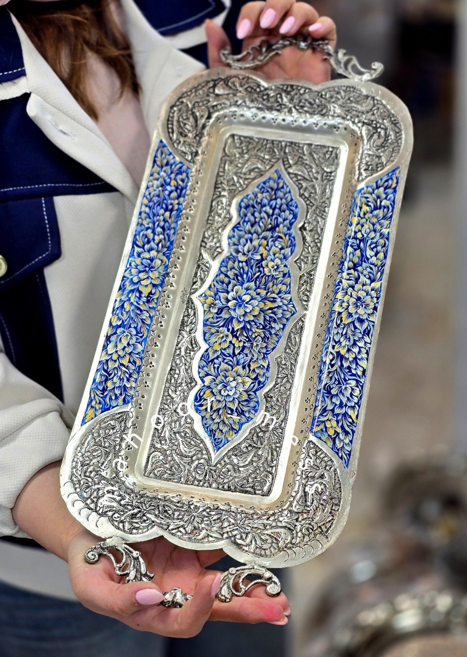 دیس رولتخوری مینیاتور طرح گلبرگ