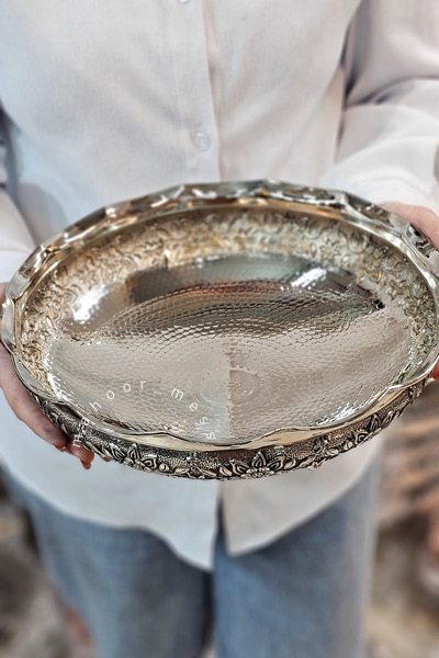 سرویس گلسا سه پایه کروم