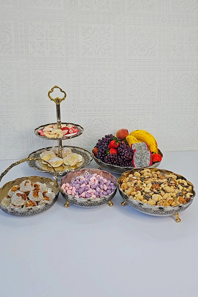 سرویس سه پایه ریزگل کروم