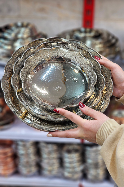سرویس سه پایه ریزگل کروم