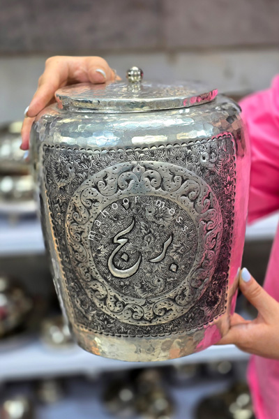 بانکه برنج دستساز مرمر ( ۹ کیلویی)