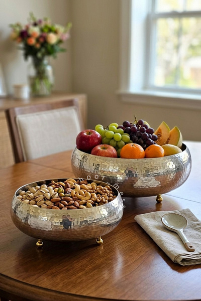کاسه اطلسی دستساز قلعی