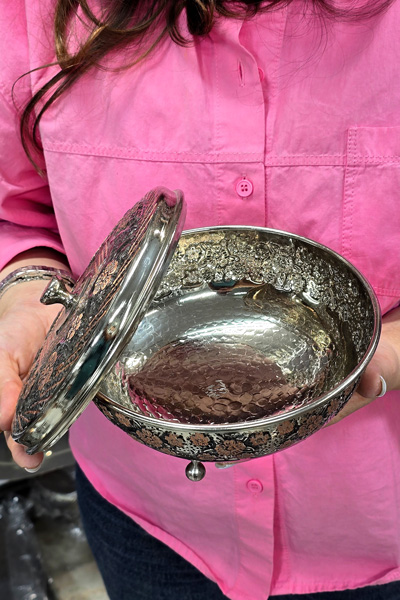گزخوری سه پایه گلبرگ الماس تراش طراحی