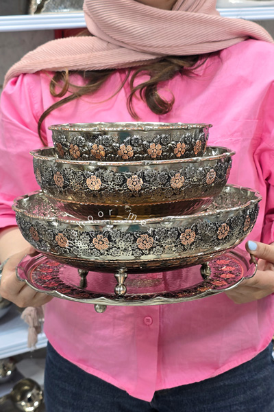 سرویس سه پایه گلبرگ تراش