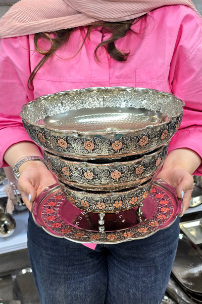 سرویس سه پایه گلبرگ تراش