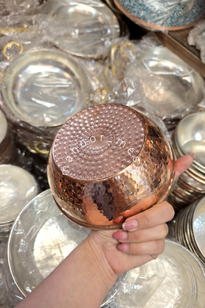 کاسه آبگوشت مسی
