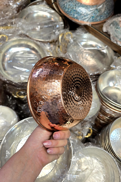 کاسه آبگوشت مسی